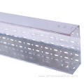 Corrosion resistance Steel Ventilated Perforated cable tray